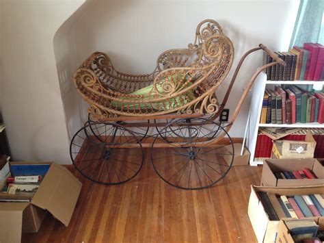 Great savings & free delivery / collection on many items. Antique Wicker Baby Carriage antique appraisal | InstAppraisal
