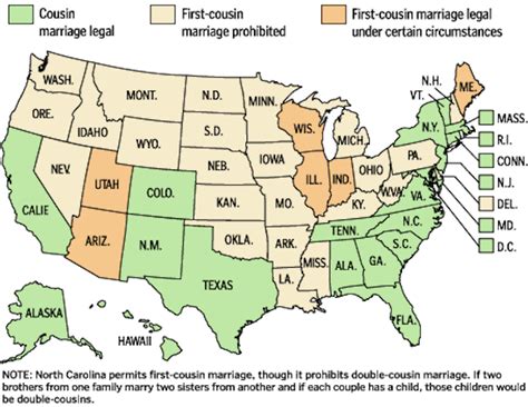 state laws on marriage to cousins twenty four maps on the web