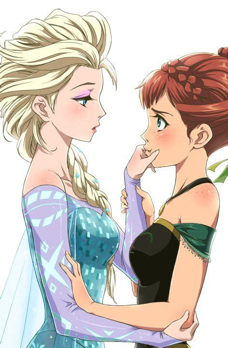 Pin On Frozen Elsa X Anna