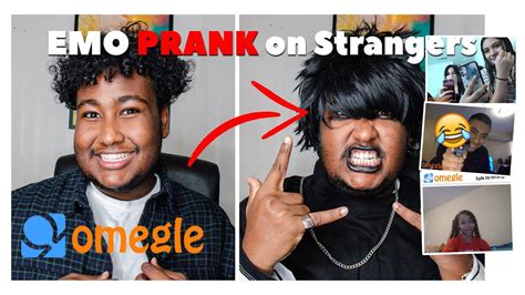 Emo Goth Prank On Omegle Strangers Funny Gone Wrong Youtube