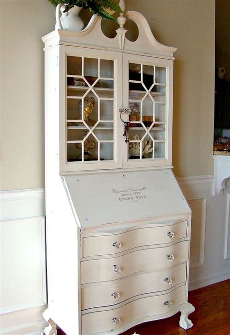 All secretary desks can be shipped to you at home. | Vintage secretary desk, Secretary desk makeover, Painted ...
