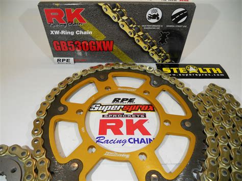 gsx1300r 99 07 hayabusa quick accel supersprox rk530gxw chain and sprockets kit ebay