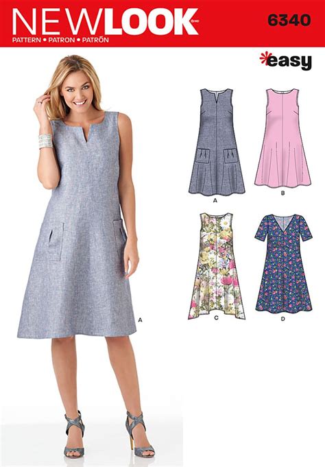 Simplicity Creative Group Misses Easy Dresses Easy Dress Sewing Patterns Simple Dress