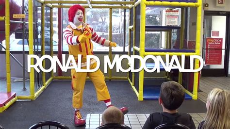 Ronald Mcdonald Youtube