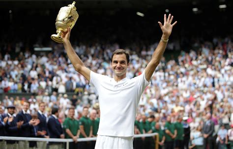 Roger Federer Wins Record Th Wimbledon Title Cbs News