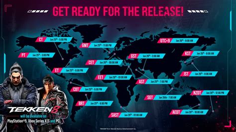 Tekken 8 Launch Times And Pre Load Times For All Regions Revealed