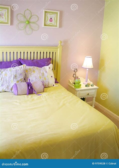 Girls Bedroom Stock Photo Image Of Design Home Decoration 9759528