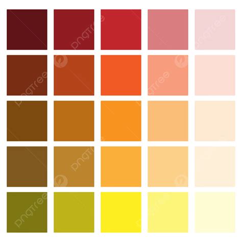 Colour Palette Clipart Transparent Png Hd Color Palette Rainbow Chart