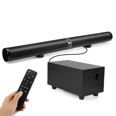Tv Sound Bar Home Theater Soundbar 20w Wireless Sound Box Detachable