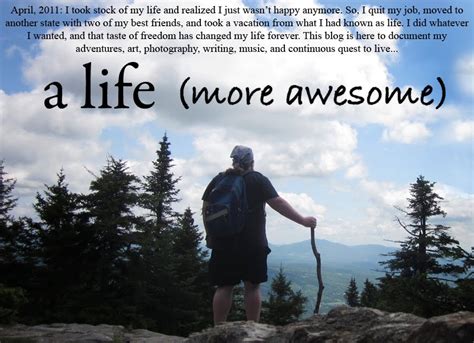 A Life More Awesome Caverly Mountain