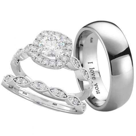 The Story Of Wedding Rings Sets His And Hers For Cheap Has Just G