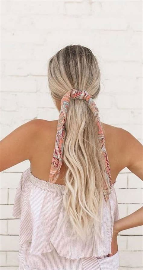 Fabulous Ways To Wear A Scarf In Your Hair 2020