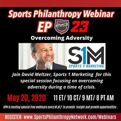 Ceo of sports 1 marketing dave meltzer. SPN Webinar 23--David Meltzer, Sports 1 Marketing - Sports ...