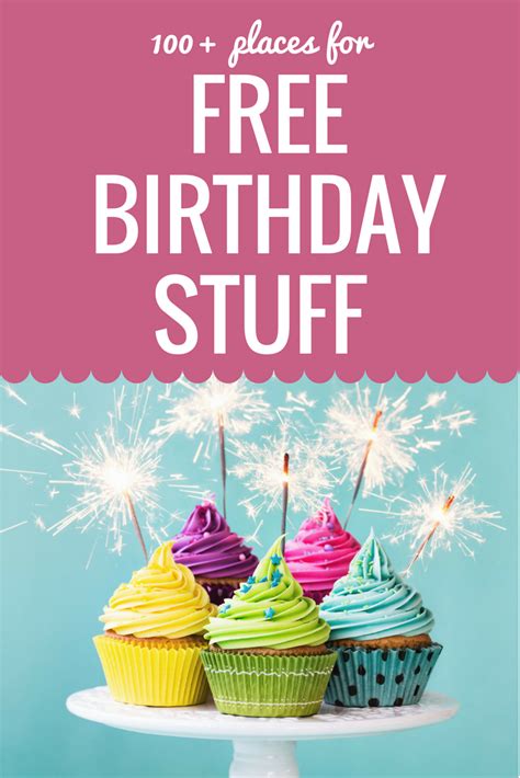 Best Places To Get Free Stuff On Your Birthday