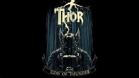 Thor God Of Thunder Full Hd Wallpaper And Background Image 1920x1080