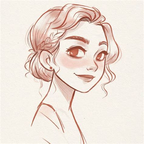 Art By Elliee Instagram Photos And Videos Girl Drawing Sketches Cartoon Art Styles