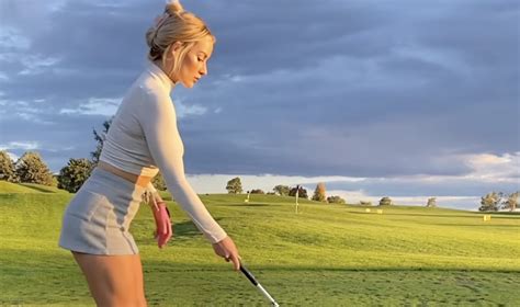 Look Paige Spiranacs Latest Golf Video Going Viral The Spun Whats