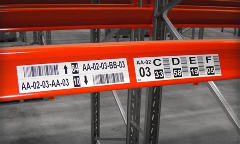 Multi Level Rack Labels For Location Id Asg Services