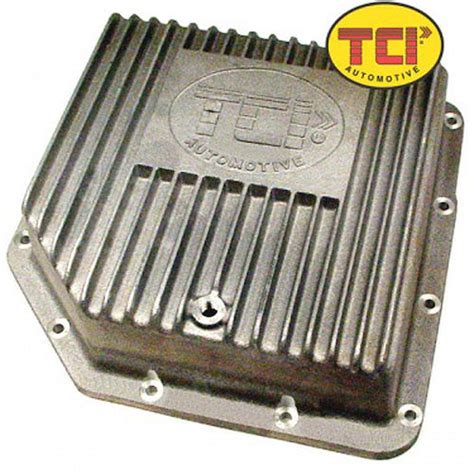 TCI Cast Aluminum Deep Transmission Pan GM TH JEGS High Performance
