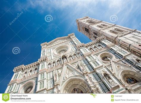 Florence Dome Italy Stock Image Image Of Mary Facade 114610497