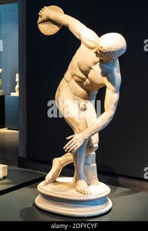 Discus Thrower Discobolus Palombara National Museum Of Rome Museo
