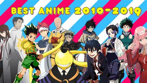 Ranking The Best Anime Series Of 2010s Youtube