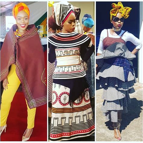 Top Celebs Celebrate Heritage Day African Bride African Wedding Dress