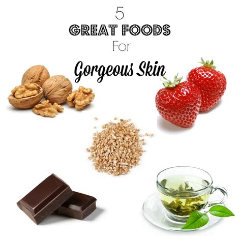 5 Great Foods For Gorgeous Skin Beyond Black And White