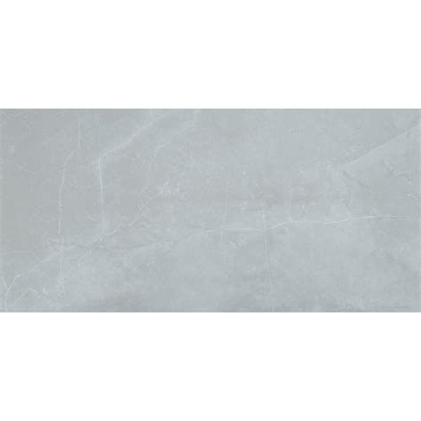 Msi Sande Grey 12 In X 24 In Polished Porcelain Floor And Wall Tile