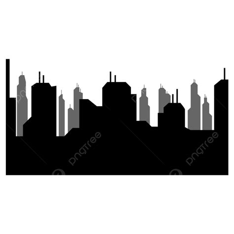 Tokyo City Skyline Silhouette Png Images Tokyo Modern City Silhouette