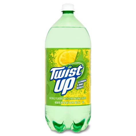Great Value Twist Up Lemon Lime Soda 2 Liter Bottle