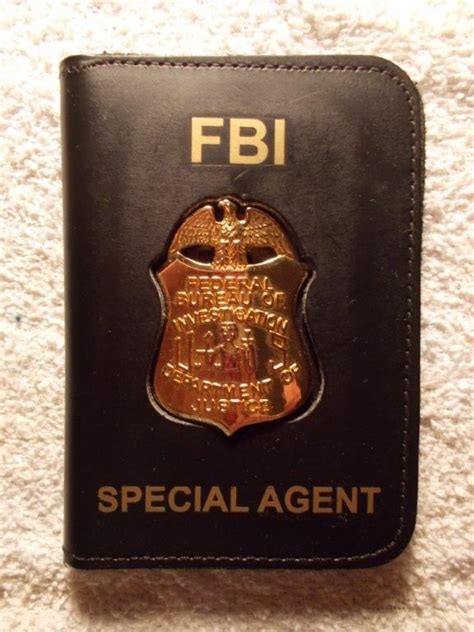 Fbi Reproduction Police Badge Fire Badge Badge
