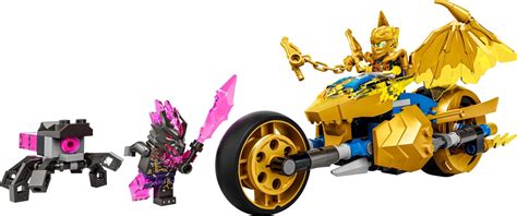 Lego 71768 Ninjago Crystalized Jays Golden Dragon Motorbike Brickeconomy