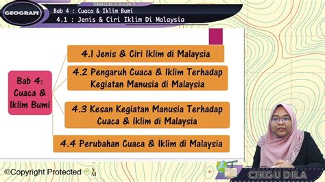 Malaysia mengalami iklim khatulistiwa yang panas dan lembap sepanjang tahun. Topik 04: Cuaca dan Iklim di Malaysia - Jom Tuisyen