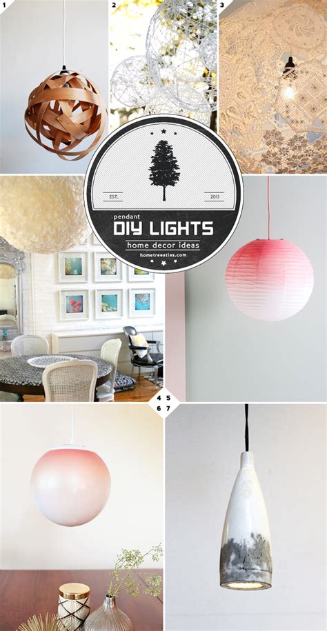 Diy Pendant Light Ideas From Paper Lanterns To Concrete Lamps Home