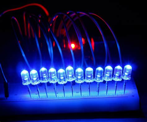 Running Leds Arduino Uno 4 Steps Instructables