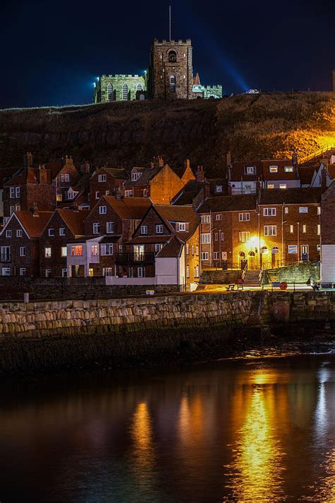 The Beautiful City Of Whitby In England Photograph By