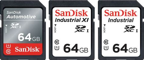 Sandisk Unveils Automotive And Industrial Sdmicrosd Cards