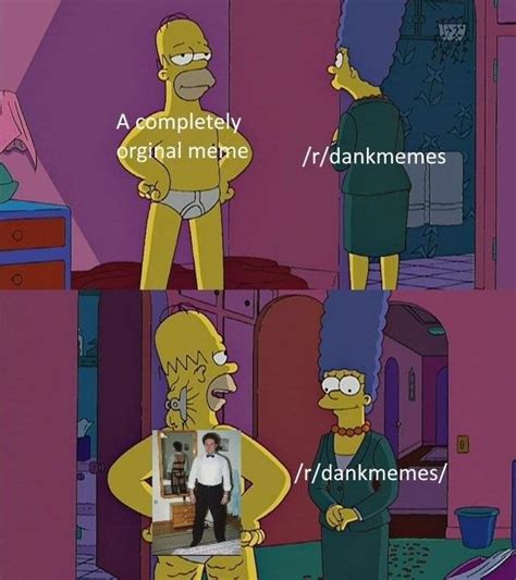A Completely Original Meme Homer Simpson S Back Fat Know Your Meme