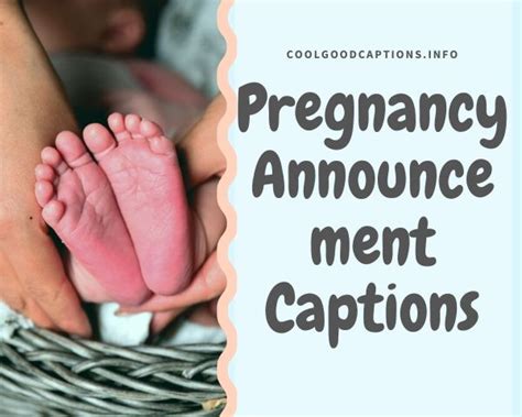 Pregnancy Announcement Captions For Instagram