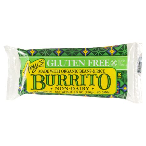 Maybe you would like to learn more about one of these? Amys Gluten Free Non Dairy Burrito 6 Oz | Burritos, Beans ...