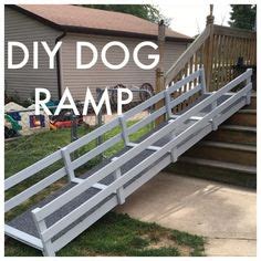 Shouldn't take an installer more than an hour or two to install it. excellent ramp from the deck to the patio! Brilliant! | Dog Design for the Home | Pinterest ...