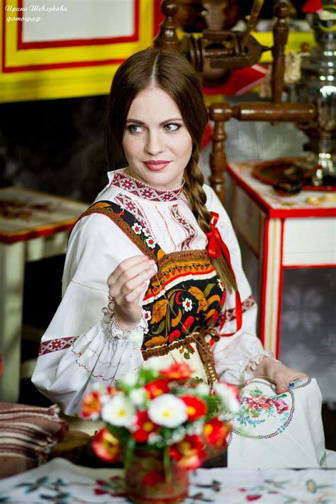 Russia Russian Girl Folk Costume National Dress Russian Folk Folk Costume Costumes