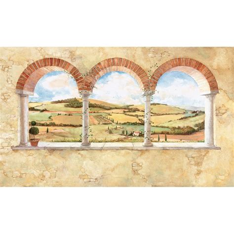 Tuscan View Xl Pre Pasted Surestrip Wall Mural 105 X 6 Large Wall