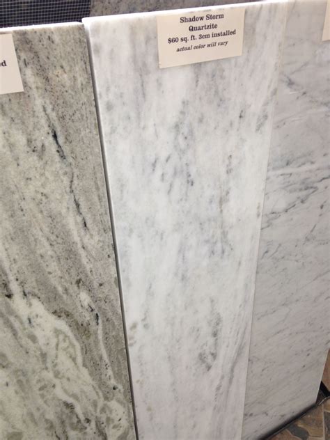 Louis for their kitchen and bathroom remodeling. Shadow Storm Quartzite - so pretty and one of the most ...