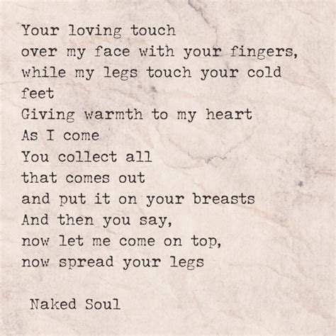 Your Loving Touch — The Naked Soul Blog Poems Prose And Books For