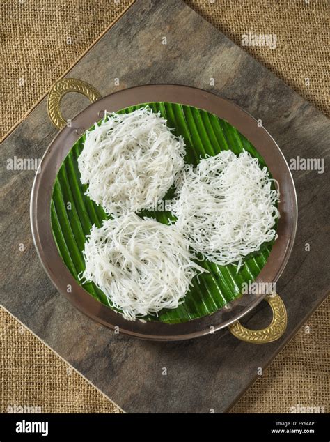 String Hoppers Or Idiyappam Steamed Rice Flour Noodles Sri Lanka And