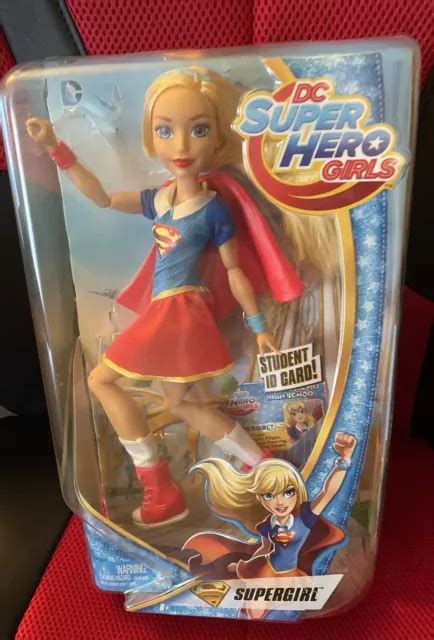 Dc Super Hero Girls Supergirl 12 Action Figure Doll 2015 Mattel New 28 00 Picclick