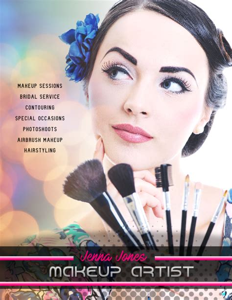 Makeup Flyer Design Template