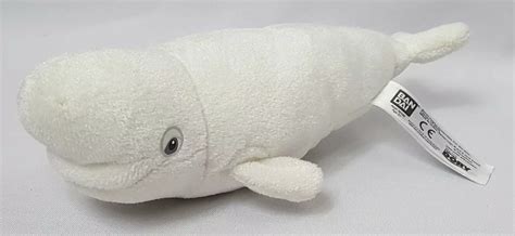Disney Pixar Finding Dory Bailey Plush Beluga Whale 8 White Bandai Stuffed